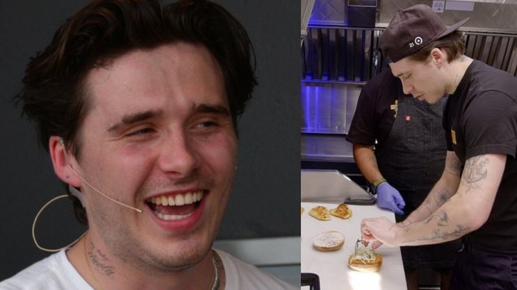 Sukces Brooklyna Beckhama: wydał 100 tys. dolarów, by sfilmować jak robi... kanapkę