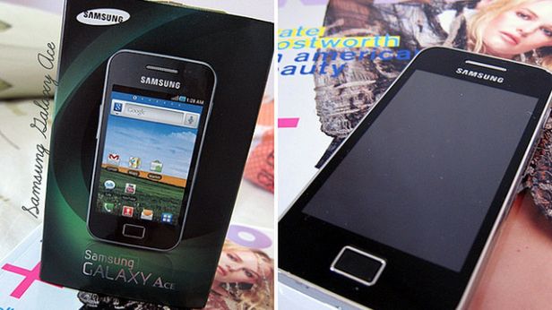 Galaxy Ace także z Gingerbreadem 1