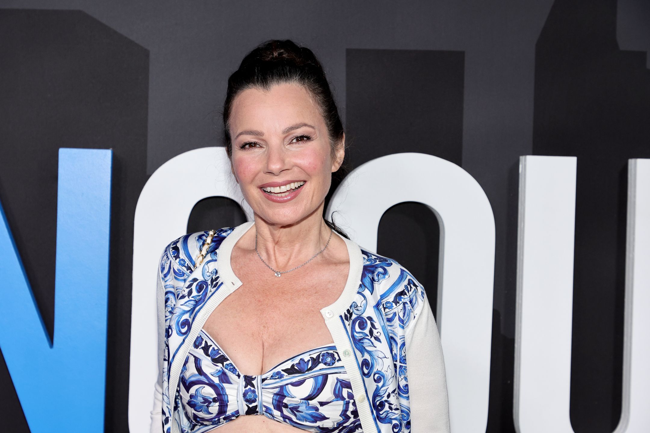 Fran Drescher na premierze