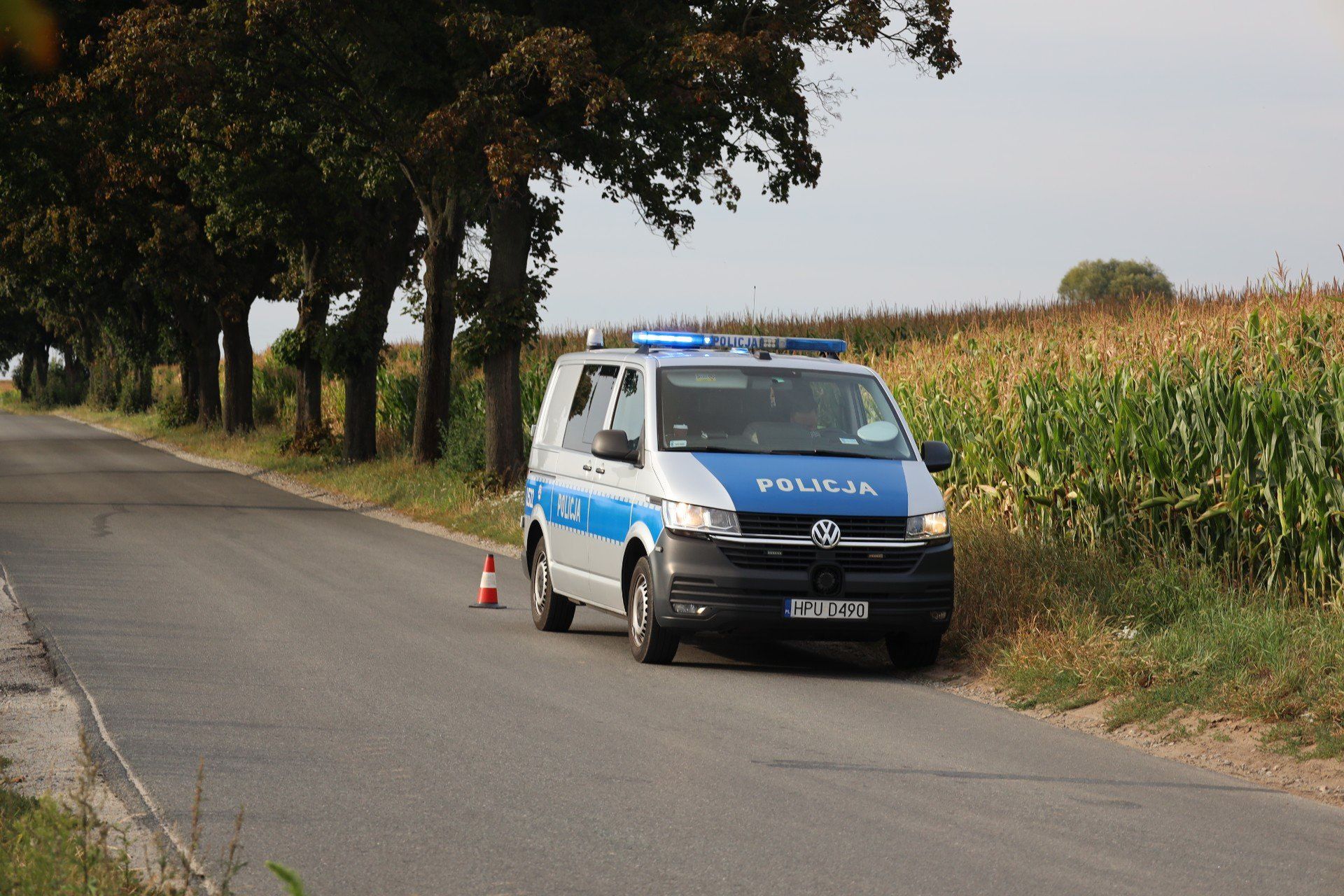 Po przebadaniu osoby poszkodowanej przez personel medyczny kierownik zespołu podjął decyzję o zabraniu poszkodowanego do SOR