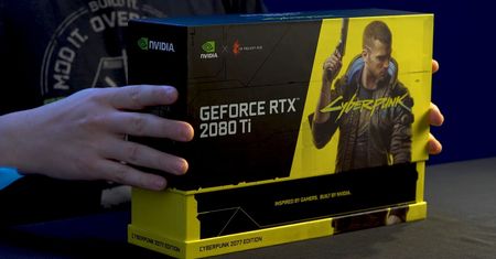 Unboxing GeForce RTX 2080 Ti Cyberpunk 2077 Edition - wiemy jak wygląda nowa karta