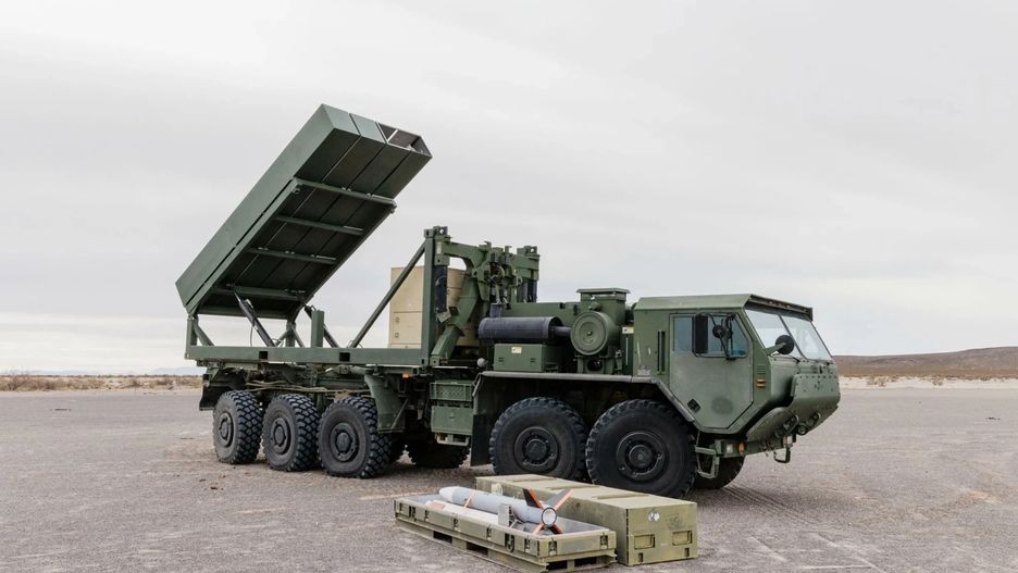 Wyrzutnia testowa dla pocisków Blackbeard GL