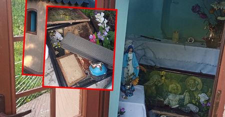 Profanacja na Mazowszu. 21-latek rozbił święte figury