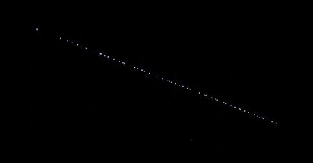 Starlink wciąż nad Polską. "Kosmiczny pociąg" będzie dobrze widoczny