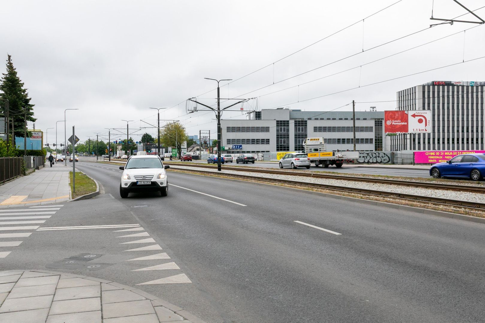 Inwestycji mieszkaniowych nad rzeką wzdłuż Fordońskiej jest więcej.