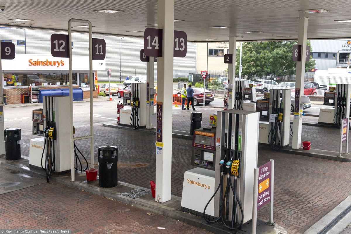 W Wielkiej Brytanii gwałtownie wzrosła liczba kradzieży paliwa ze stacji benzynowych