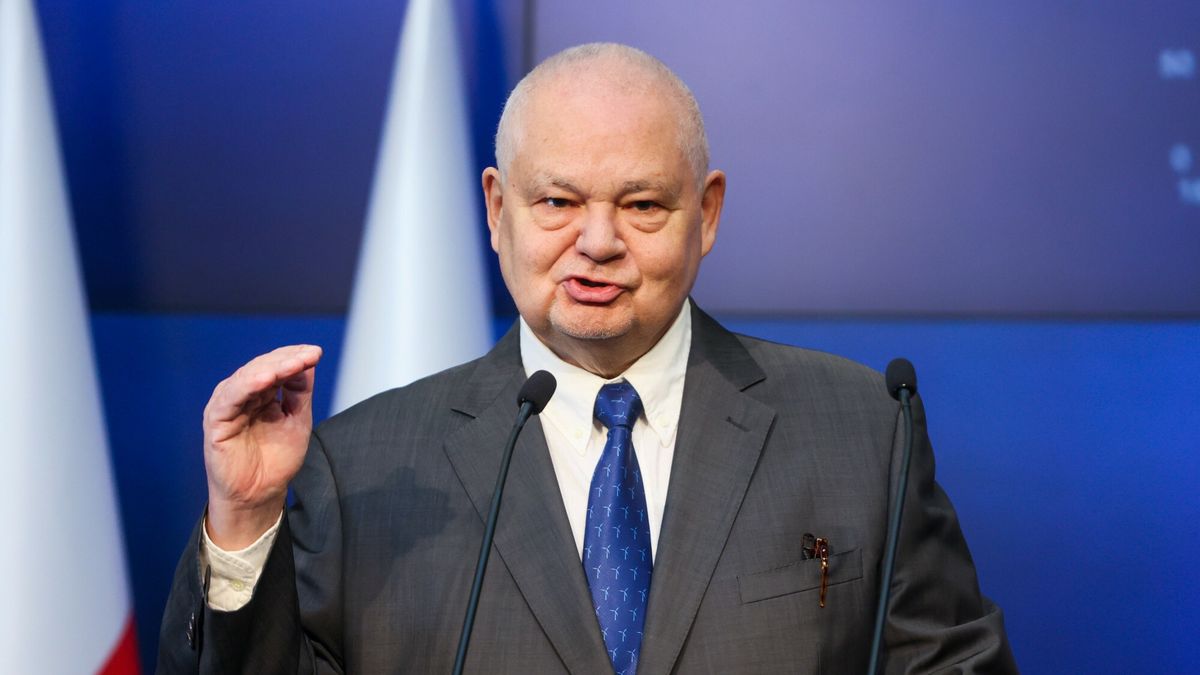 Konferencja prezesa NBP Adama Glapi?skiego
Fot. Wojciech Olkusnik/East News, Warszawa, 08.09.2022. Konferencja prasowa prezesa NBP Adama Glapinskiego po srodowej podwyzcze stop procentowych.
Wojciech Olkusnik