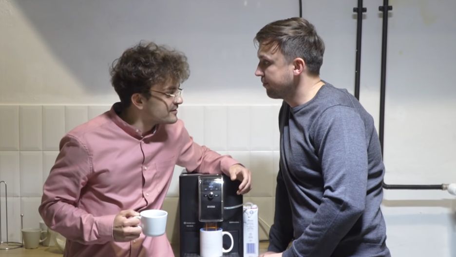 Cezary Jóźwik i Robert Pasut z AbstrachujeTV