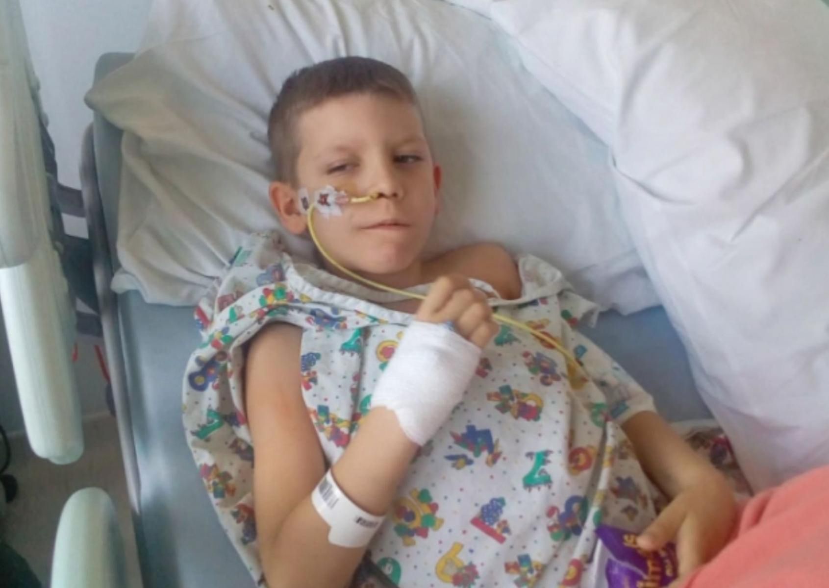 7-latek przeszedł chemioterapię i oczekuje na dalsze leczenie