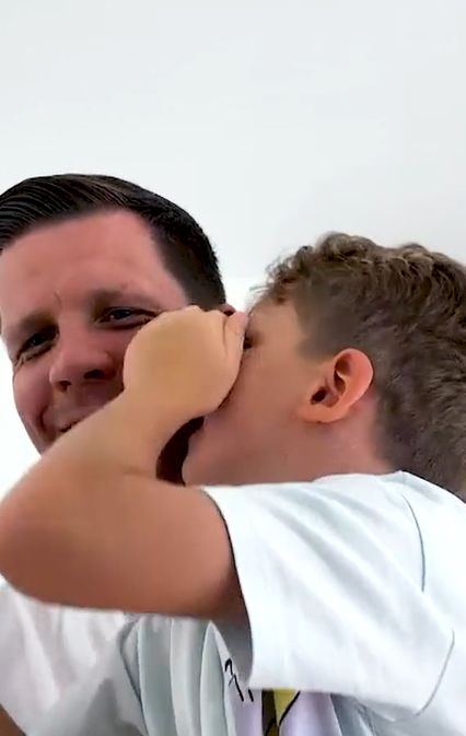 Wojtek i Liam Szczęśni