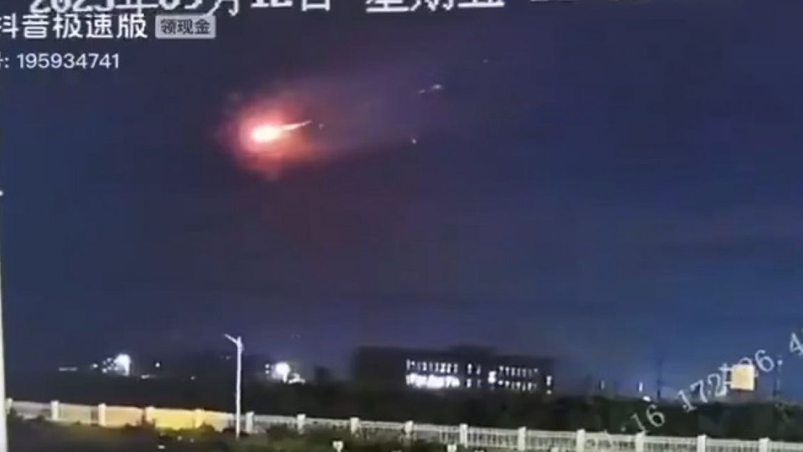 Chiny zestrzeliły meteoryt? 