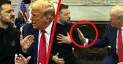 Awantura w Białym Domu. Nagle go szturchnął. Mowa ciała Trumpa i Zełenskiego