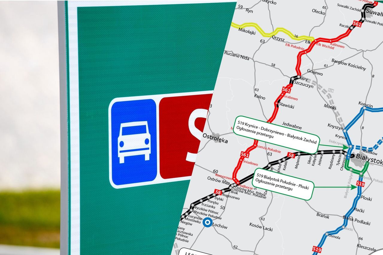 Budowa S19 na Podlasiu. Dwa odcinki nowej drogi mają być gotowe w 2024 r.