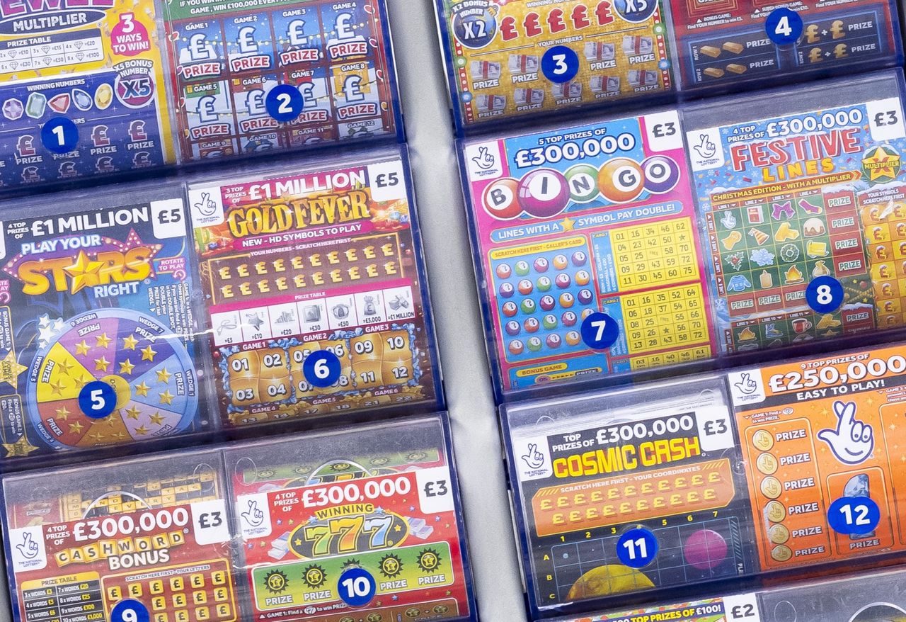 He bought a scratch card for 5 euros. How much did he win?