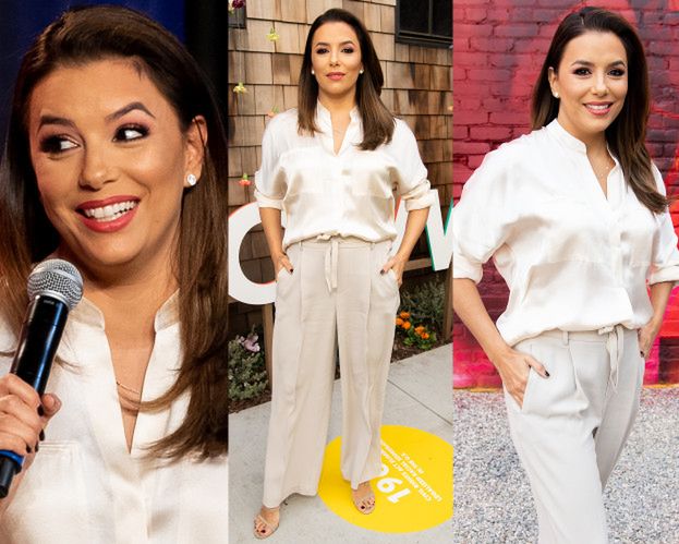 Skromna Eva Longoria walczy z rasizmem na konferencji w Los Angeles