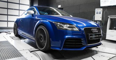 Audi TT RS mcchip-dkr mocniejsze od R8
