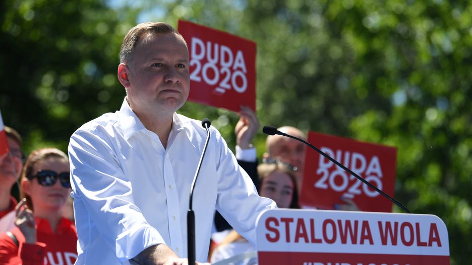 Andrzej Duda w sobotę pojawił się na wiecu wyborczym w Stalowej Woli