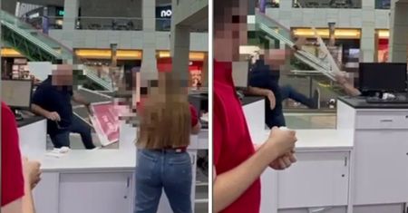 Ogromna awantura w Złotych Tarasach. Ochroniarz zaatakował