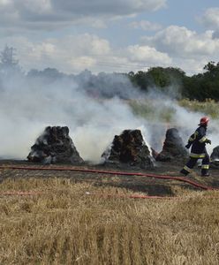 Strażacy narozrabiali. Podpalili słomę, jest akt oskarżenia