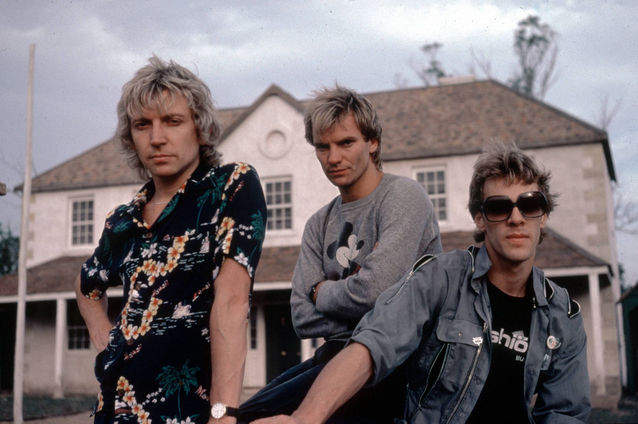 Sting, Andy Summers i Stewart Copeland z zespołu The Police
