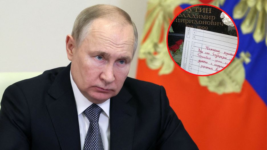 Rosja. Skazano emerytkę, która zostawiła na grobie rodziców Putina notatkę z prośbą, by "zabrali go do siebie"
