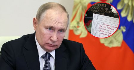 Zostawiła kartkę na grobie rodziców Putina. Emerytka skazana
