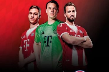 Piłkarze Bayernu promujący współpracę z Druteksem