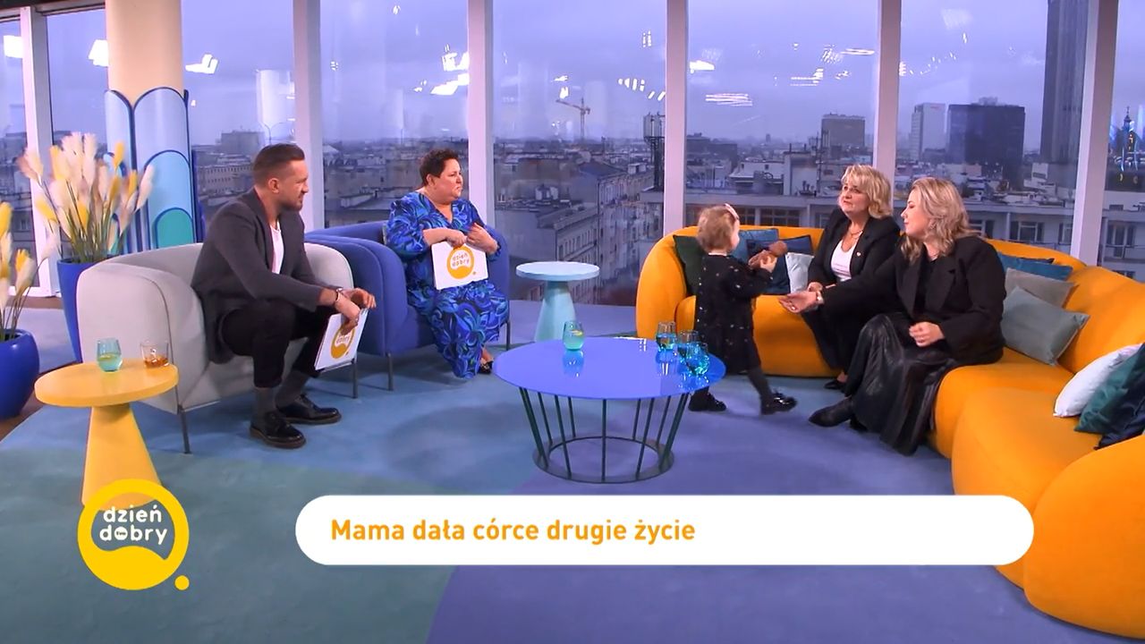 Zamieszanie podczas wywiadu na żywo w "Dzień dobry TVN". Dorota Wellman musiała błyskawicznie zareagować