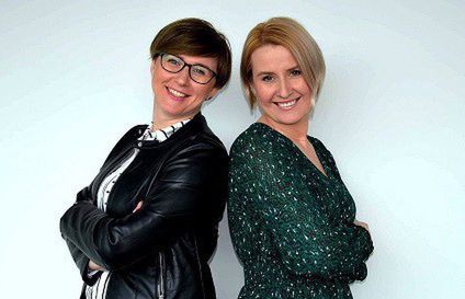 Marta Markowska odpowiada za marketing w Bluerank, Joanna Blewąska za PR