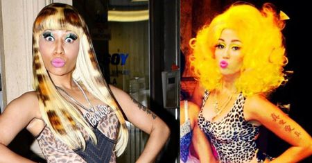 Miley przebrała się za NICKI MINAJ! (FOTO)