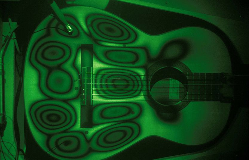 Zobacz dźwięk gitary dzięki promieniom lasera 5