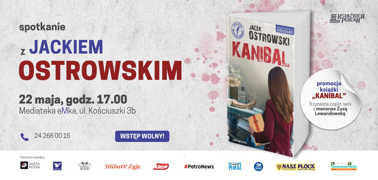 Spotkanie autorskie z Jackiem Ostrowskim