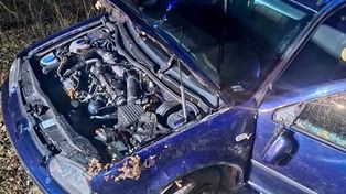 Dolnośląskie: Poszukiwany 42-latek zakończył ucieczkę w rowie