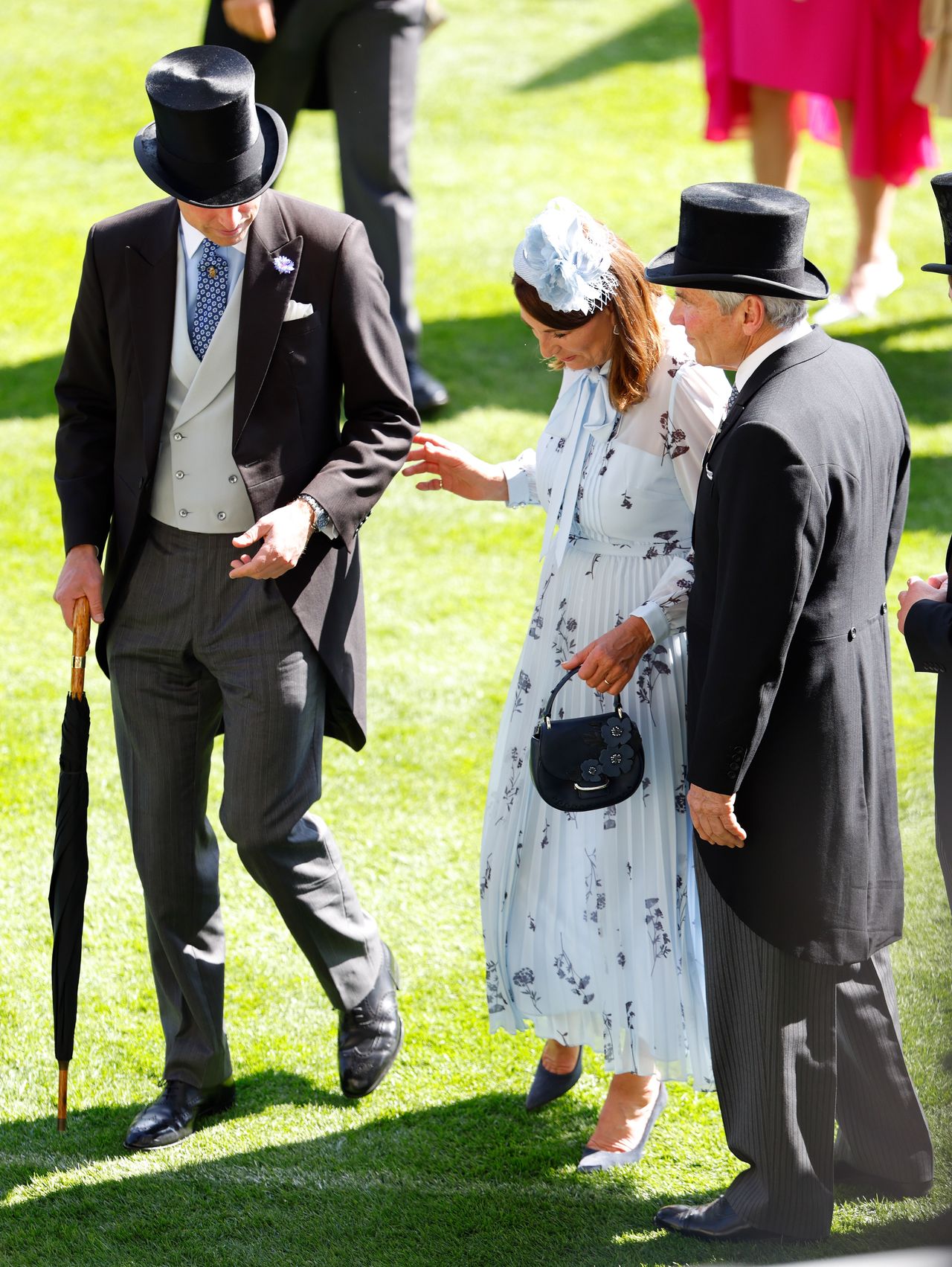 Prince William and Carole Middleton