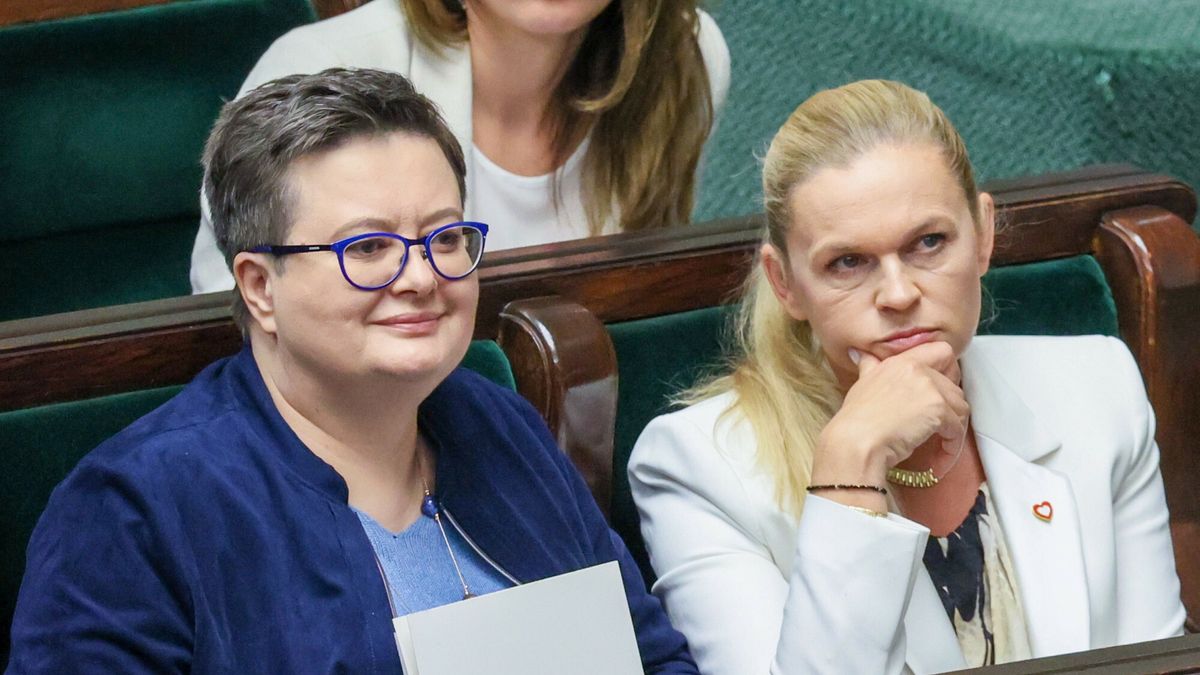 Katarzyna Lubnauer i Barbara Nowacka z MEN