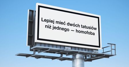 Obok niego nie przejdziesz obojętnie. Ten billboard budzi skrajne emocje