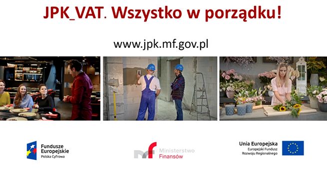 Ministerstwo Finansów reklamuje Jednolity Plik Kontrolny VAT mikroprzedsiębiorcom (wideo)