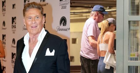 73-letni David Hasselhoff ma problemy z poruszaniem się. Na nowych zdjęciach aktora "Słonecznego patrolu" wspierała młodsza o 27 lat żona (FOTO)