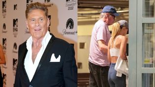 73-letni David Hasselhoff ma problemy z poruszaniem się. Na nowych zdjęciach aktora "Słonecznego patrolu" wspierała młodsza o 27 lat żona (FOTO)
