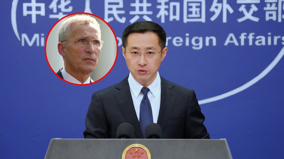 Chińskie MSZ zareagowało na słowa Jensa Stoltenberga