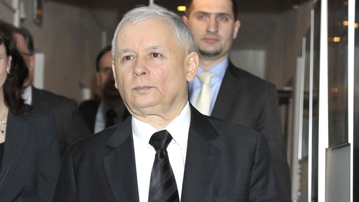 Jarosław Kaczyński. 