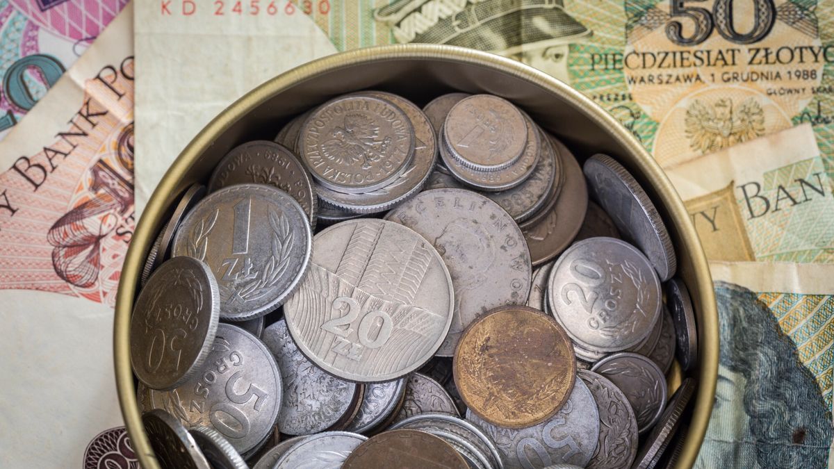 Retro Arkadiusz Zi�?ek
Fot. Arkadiusz Ziolek/East News.
n/z Stare monety i banknoty z okresu PRL.
ARKADIUSZ ZIOLEK