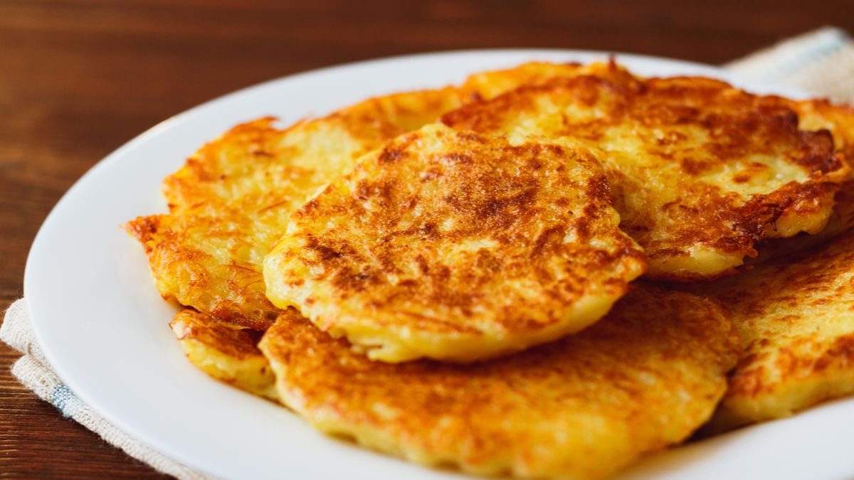 Placki ziemniaczane, bez jajek i mąki pszennej