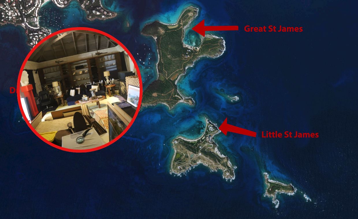 Ujawniono zdjęcia i nagrania z prywatnej wyspy Jeffreya Epsteina