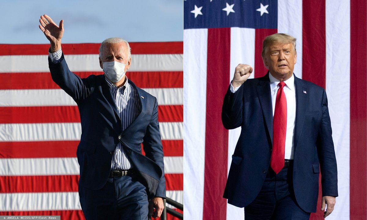 Joe Biden oraz Donald Trump - sylwetki kandydatów na prezydenta USA