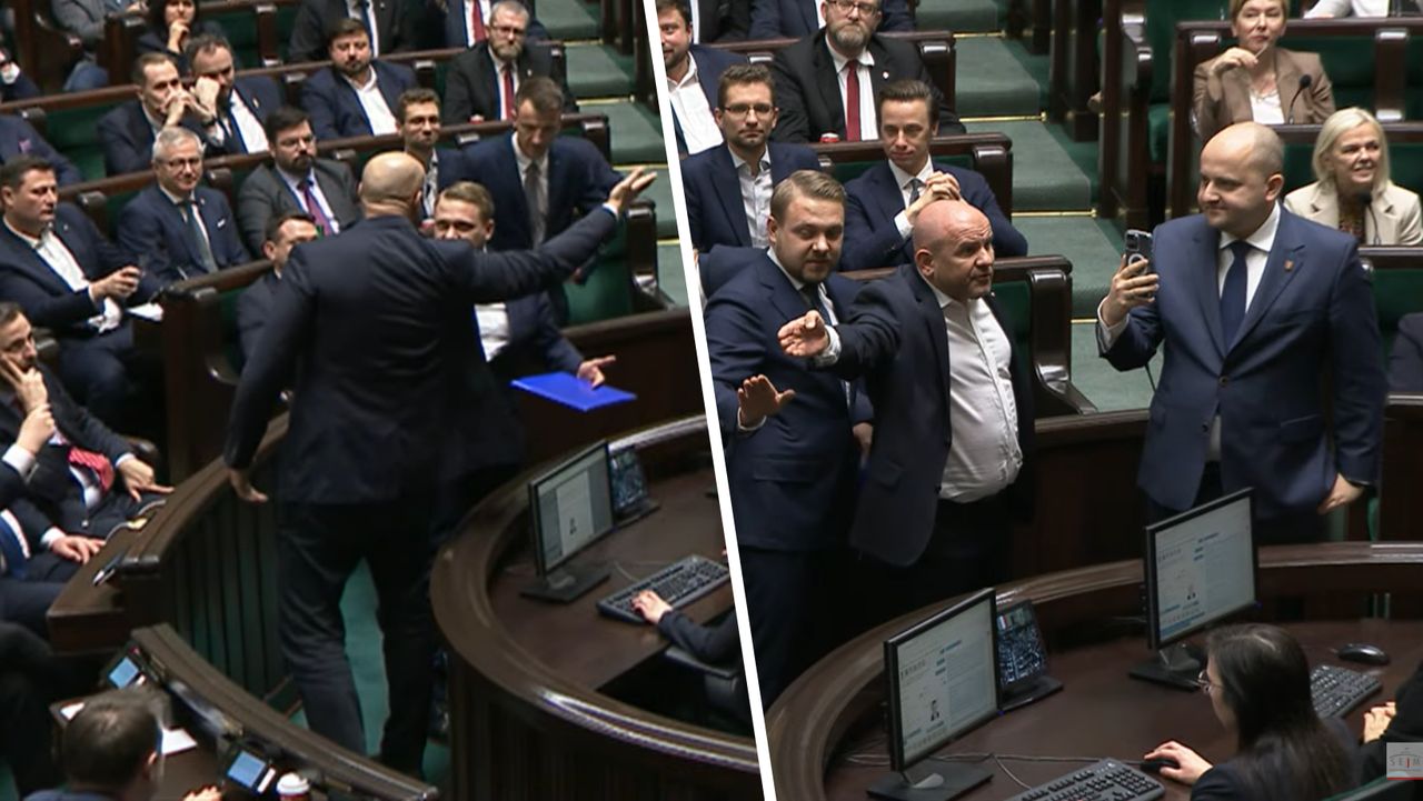 Skandaliczne sceny w Sejmie. "Zaraz zaczną się bić"