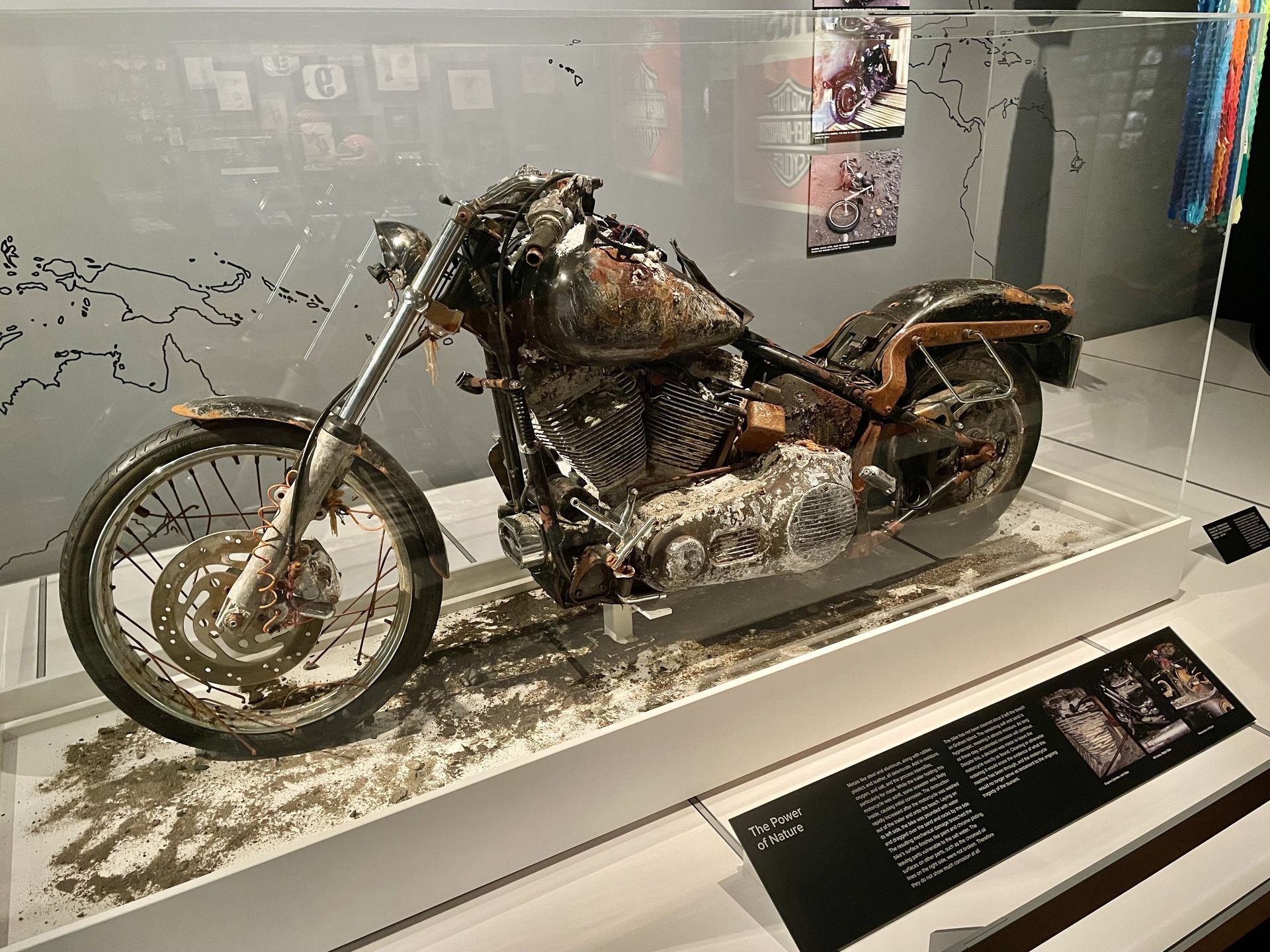 Tak wygląda motocykl po ponad roku w wodach oceanu