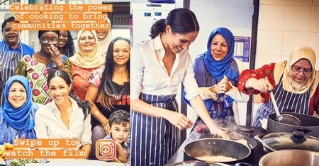 Meghan Markle wydała książkę kucharską wspólnie z ofiarami pożaru Grenfell Tower. "Nie mogę uwierzyć, że zmusiłam ją do płukania ryżu!"