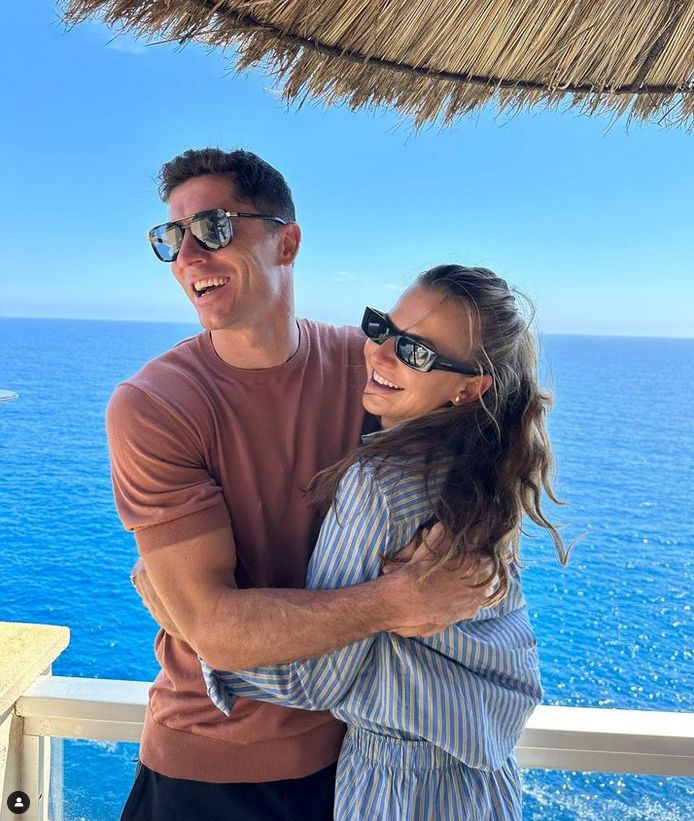 Anna i Robert Lewandowscy