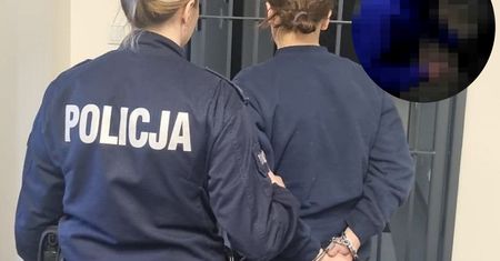 Mężczyzna w kolczatce i na smyczy. Mamy szokujące nagranie
